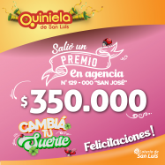 ¡Salió un premio de Quiniela en Quines!